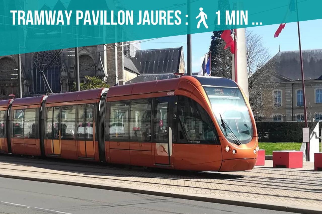 Appartement Tramway 8 JAURES Cosy proche gare à Le Mans Extérieur photo